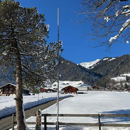 Edelweiss 4 Zi Ferienwohnung In Landhaus Frutigen Εξωτερικό φωτογραφία