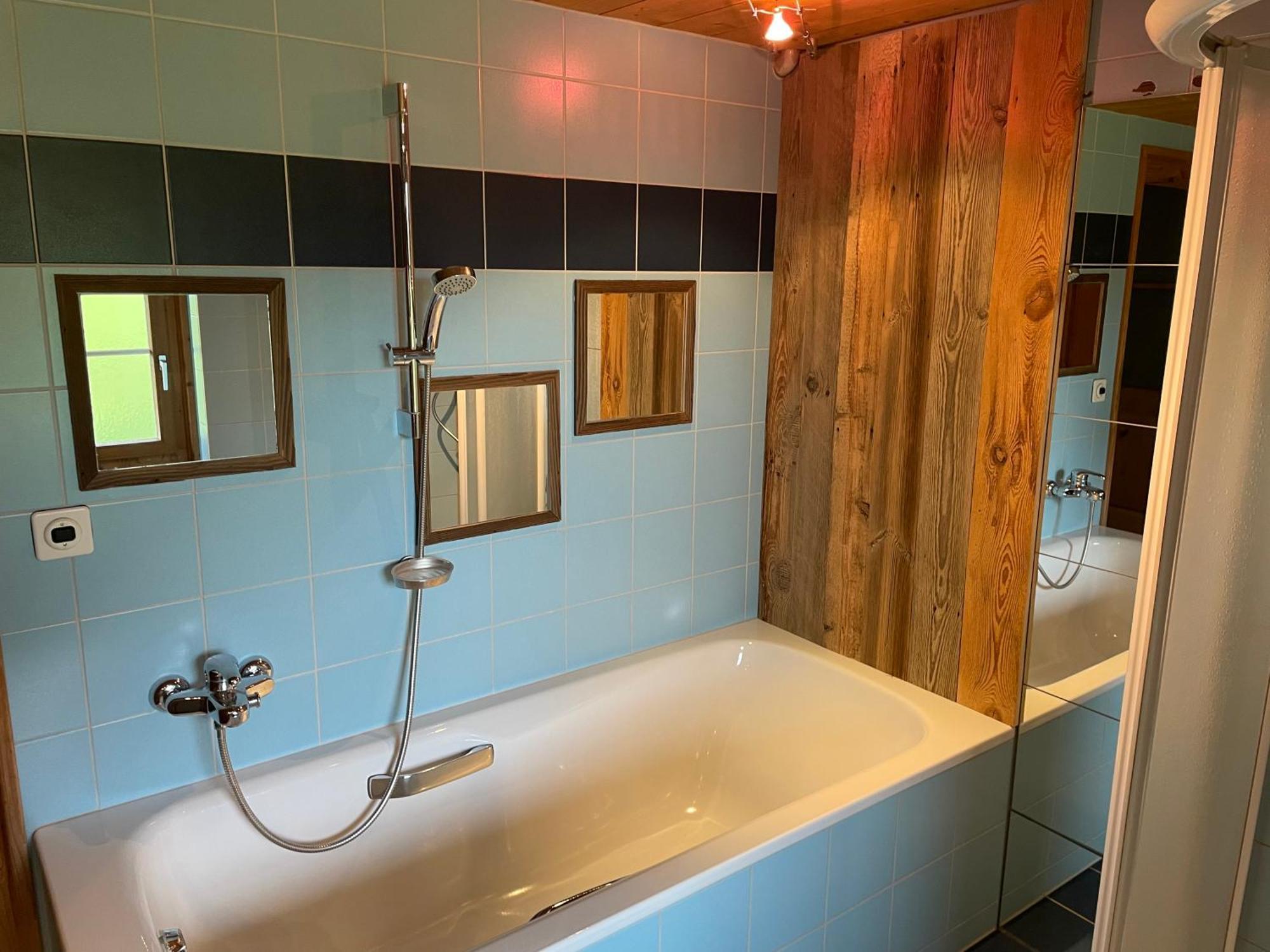 Edelweiss 4 Zi Ferienwohnung In Landhaus Frutigen Εξωτερικό φωτογραφία